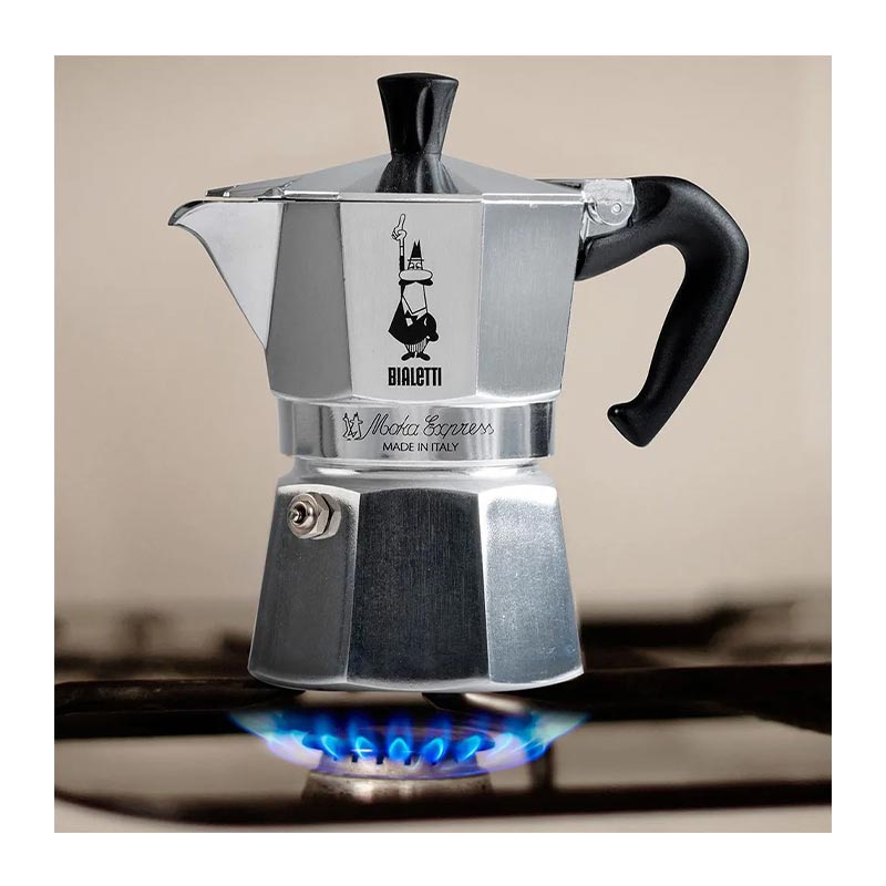 Bialetti Express Moka Pot, 3 Cup — Bialetti — Görsel 5