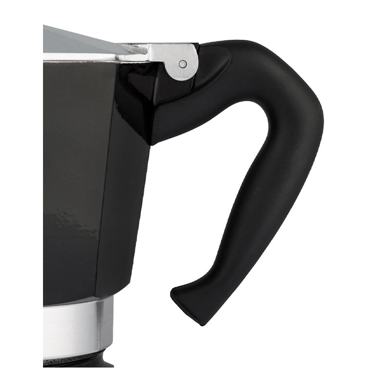 Bialetti Express Moka Pot, 6 Cup, Siyah — Bialetti — Görsel 2