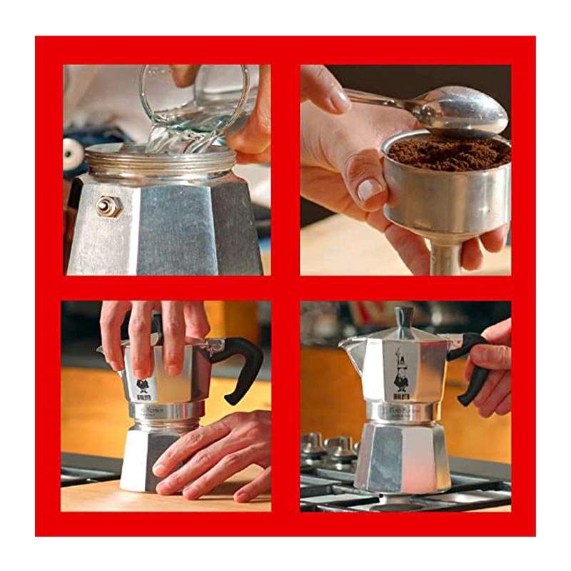 Bialetti Express Moka Pot, 9 Cup — Bialetti — Görsel 4