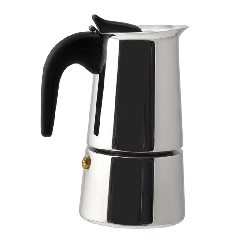 Bialetti Moka Pot Musa, Çelik, 6 Cup — Bialetti