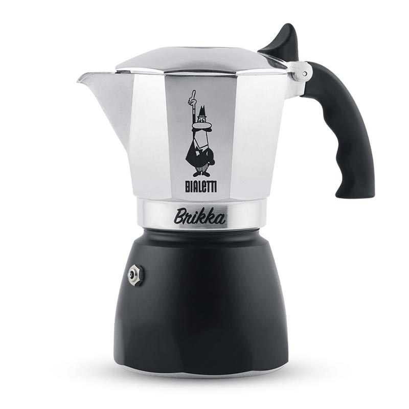 Bialetti New Brikka Moka Pot, 4 Cup — Bialetti