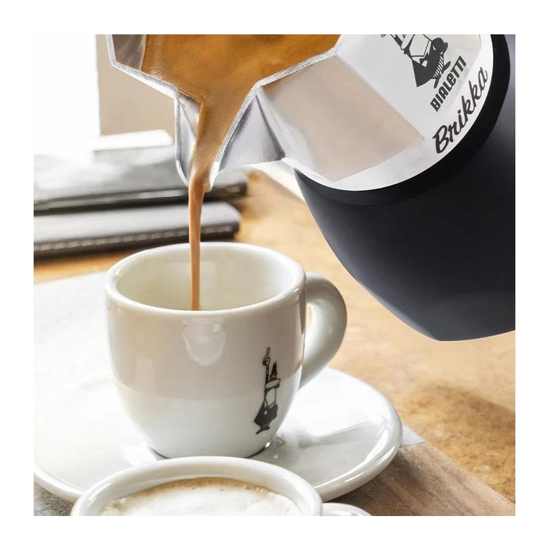 Bialetti New Brikka Moka Pot, 4 Cup — Bialetti — Görsel 4