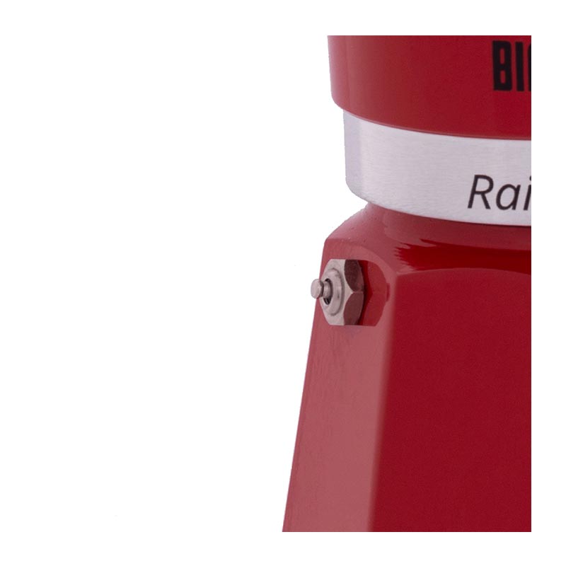 Bialetti Rainbow Moka Pot, 6 Cup, Kırmızı — Bialetti — Görsel 2