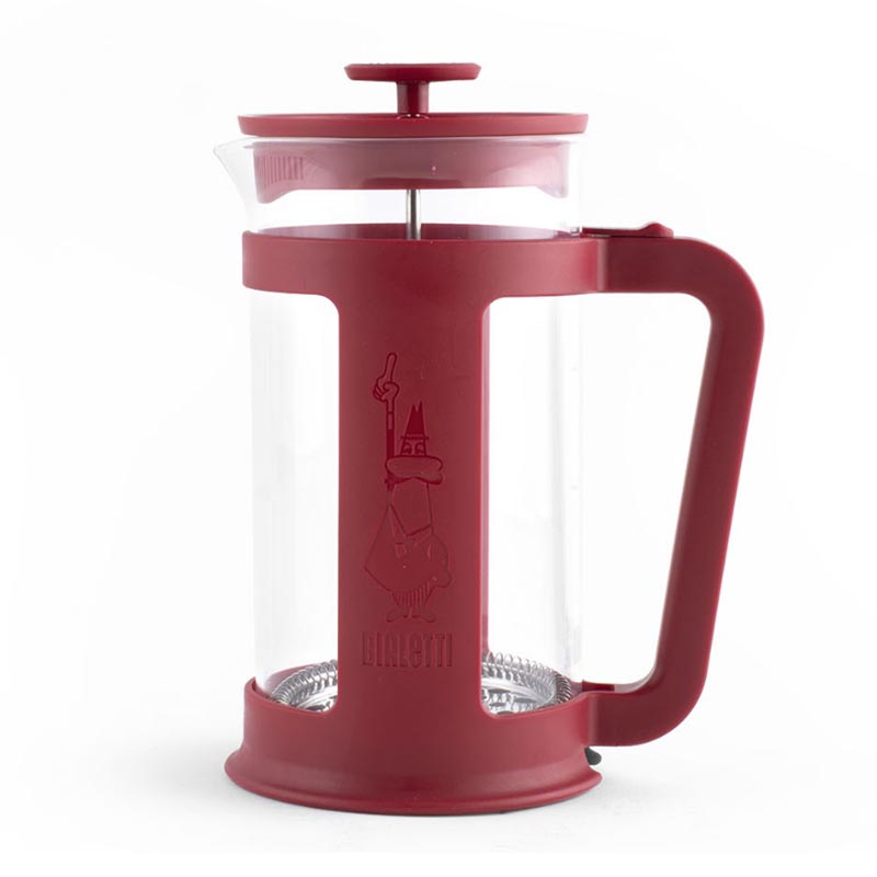 Bialetti Smart French Press, 350 ml, Kırmızı