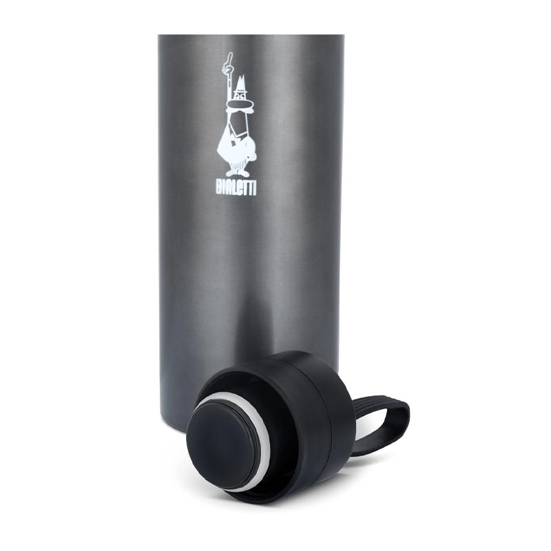 Bialetti To Go Çift Cidarlı Çelik Termos, 750 ml, Gri — Bialetti — Görsel 3