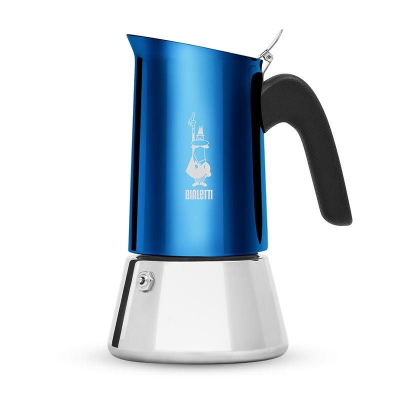 Bialetti Venüs Çelik Moka Pot, 2 Cup, Mavi — Bialetti