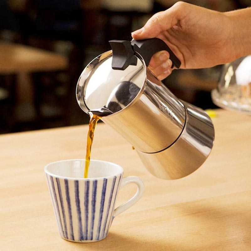 Bialetti Venüs Çelik Moka Pot, 4 Cup — Bialetti — Görsel 2