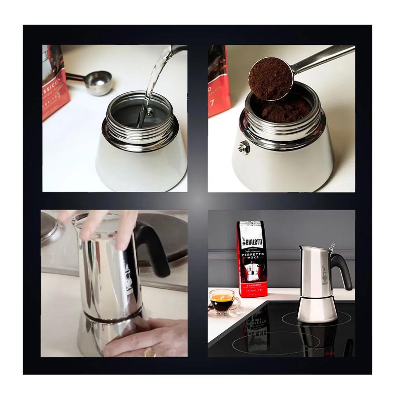 Bialetti Venüs Çelik Moka Pot, 2 Cup — Bialetti — Görsel 5
