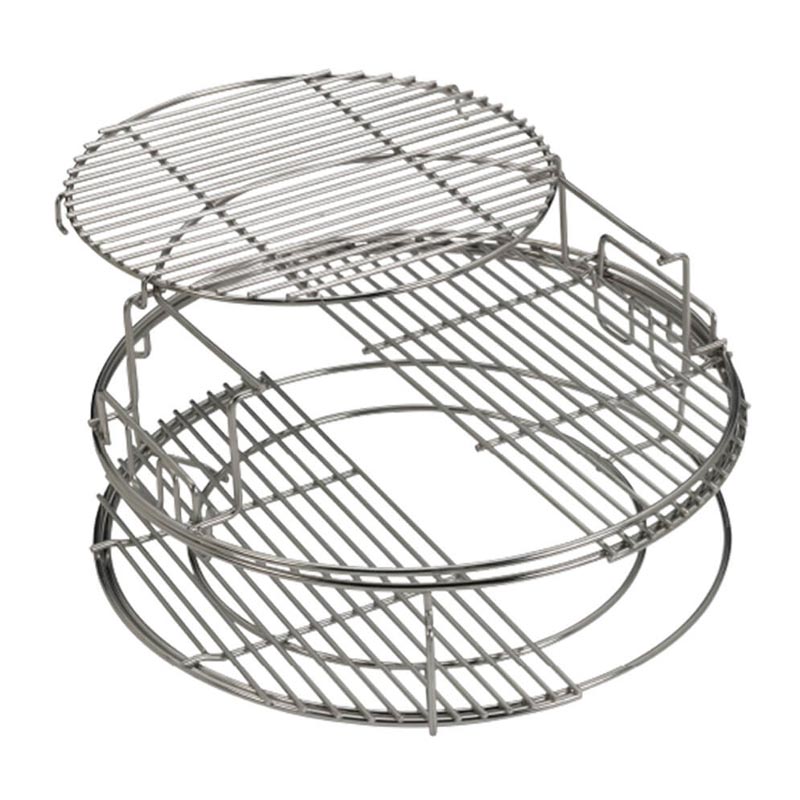 Big Green Egg Eggspander XL Beş Parçalı Pişirme Izgara Seti — Big Green Egg