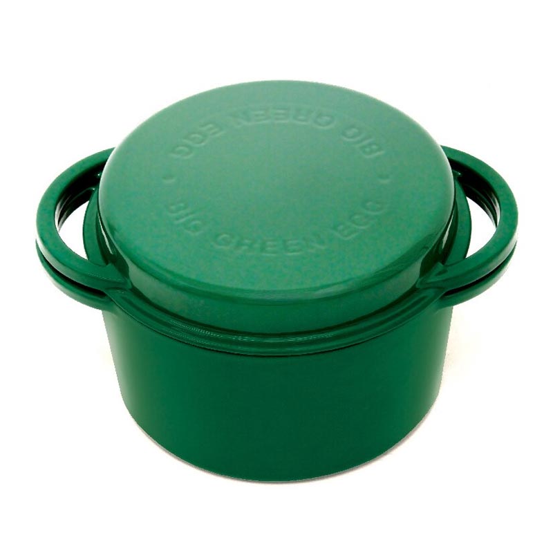Big Green Egg Güveç Tenceresi, 4 L, Yeşil — Big Green Egg