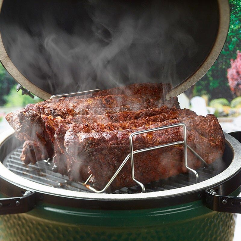 Big Green Egg Kaburga ve Kızartma Rafı — Big Green Egg — Görsel 2