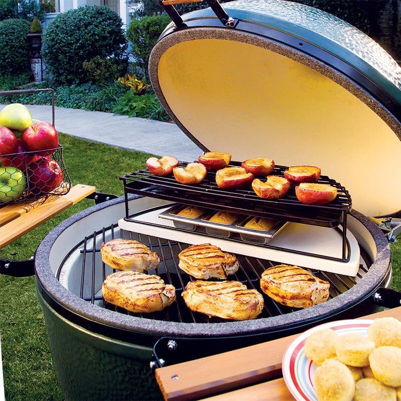 Big Green Egg L Conveggtor Yarım Ay Pişirme Taşı — Big Green Egg — Görsel 3
