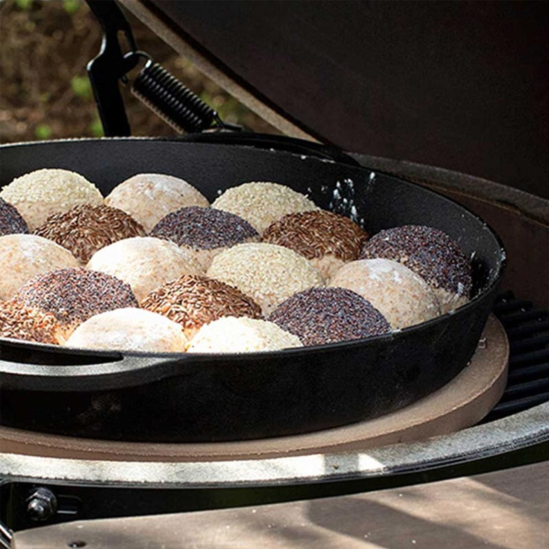 Big Green Egg M Düz Pişirme Taşı, 30 cm — Big Green Egg — Görsel 3