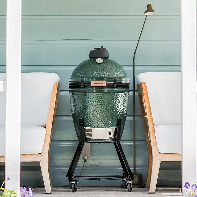 Big Green Egg Medium Barbekü Mangal, Kömürlü — Big Green Egg — Görsel 2