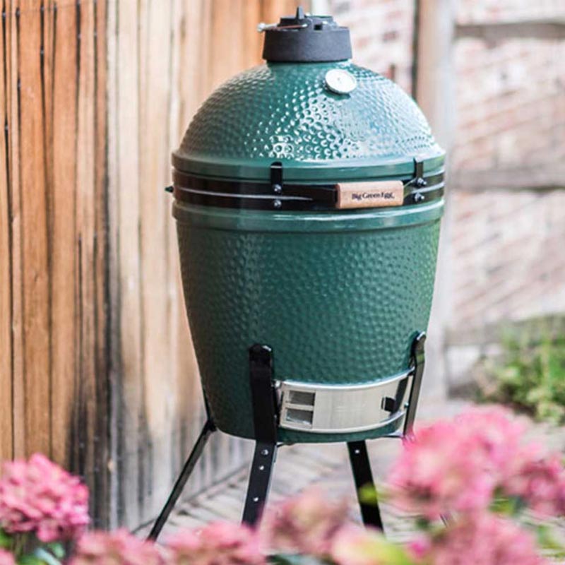 Big Green Egg Medium Barbekü Mangal, Kömürlü — Big Green Egg — Görsel 3