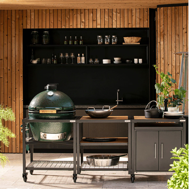 Big Green Egg XLarge Barbekü Mangal, Kömürlü — Big Green Egg — Görsel 7