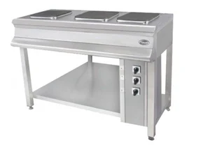 Pimak 3 Pleyt Gözlü Taban Raflı Ayaklı Ocak Elektrikli 150x65x85 MX27-3 — Pimak — Görsel 1