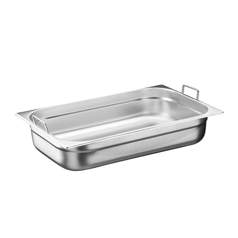 Bilge Inox GN 1/1-200 mm Paslanmaz Çelik Saplı Gastronorm Küvet — Bilge Inox