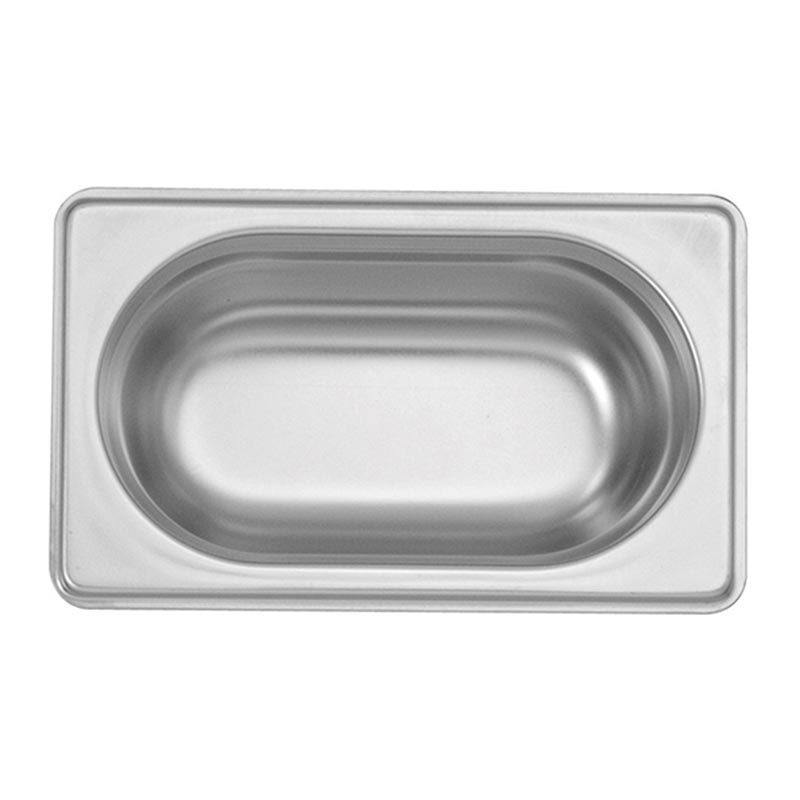 Bilge Inox GN 1/9-65 mm Paslanmaz Çelik Standart Gastronorm Küvet — Bilge Inox