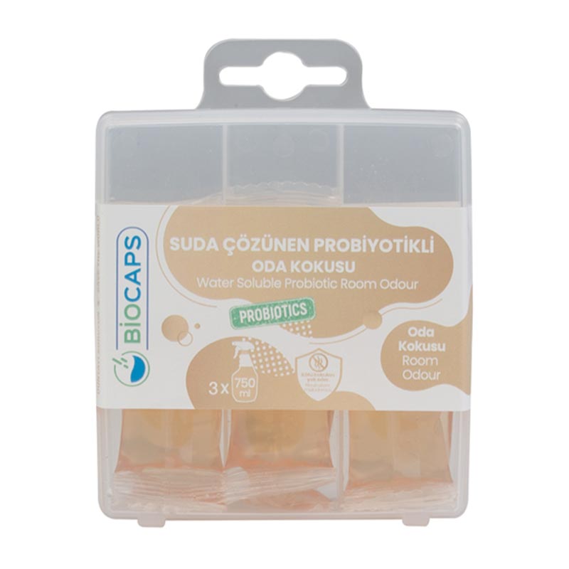 Biocaps AC 60 Suda Çözünen Probiyotik Oda Kokusu, 3x15 ml — Biocaps