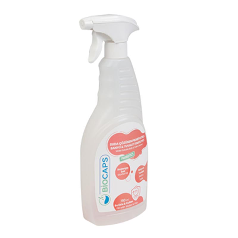 Biocaps SK 41 Suda Çözünen Probiyotikli Banyo ve Tuvalet Başlangıç Seti, 1 Trigerli Adet Şişe + 1x20 ml Kapsül — Biocaps — Görsel 2