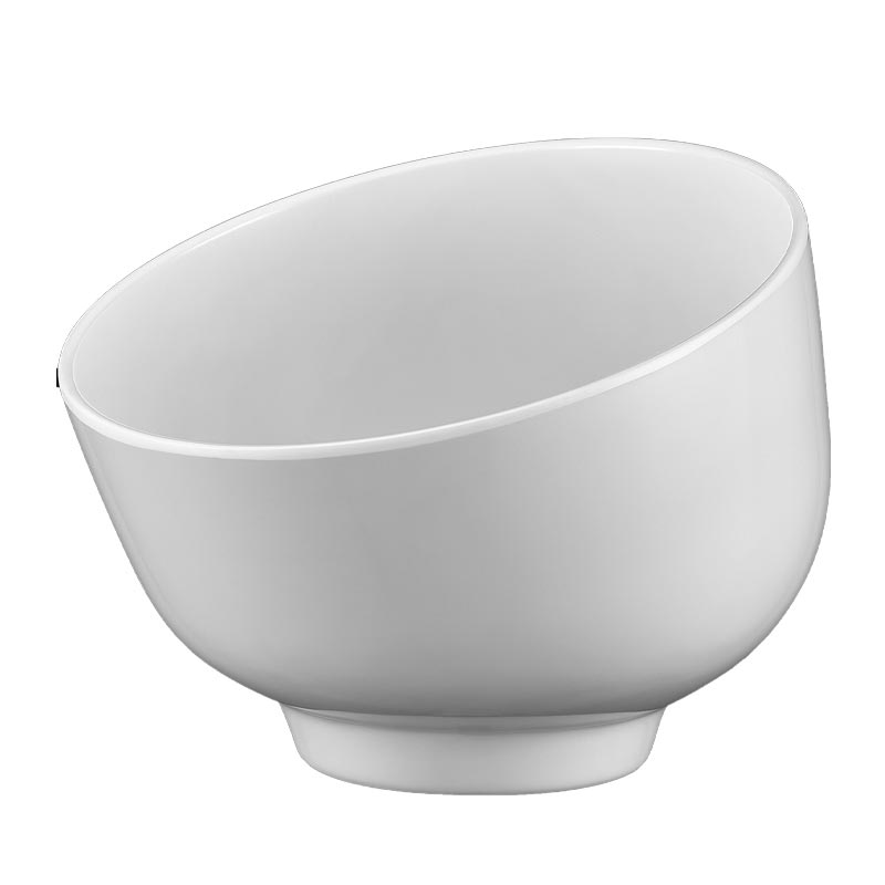 Biradlı BRD-134531 Melamin Yuvarlak Sunum Kasesi, 25.5x12.5 cm — Biradlı