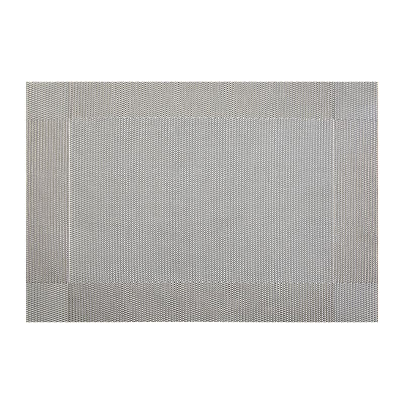 Biradlı BRD-2067 Dikdörtgen PVC Amerikan Servis, 30x45 cm, Gri — Biradlı