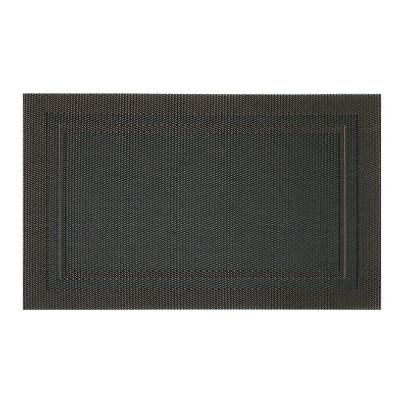 Biradlı BRD-2069 PVC Amerikan Servis, 30x45 cm, Siyah