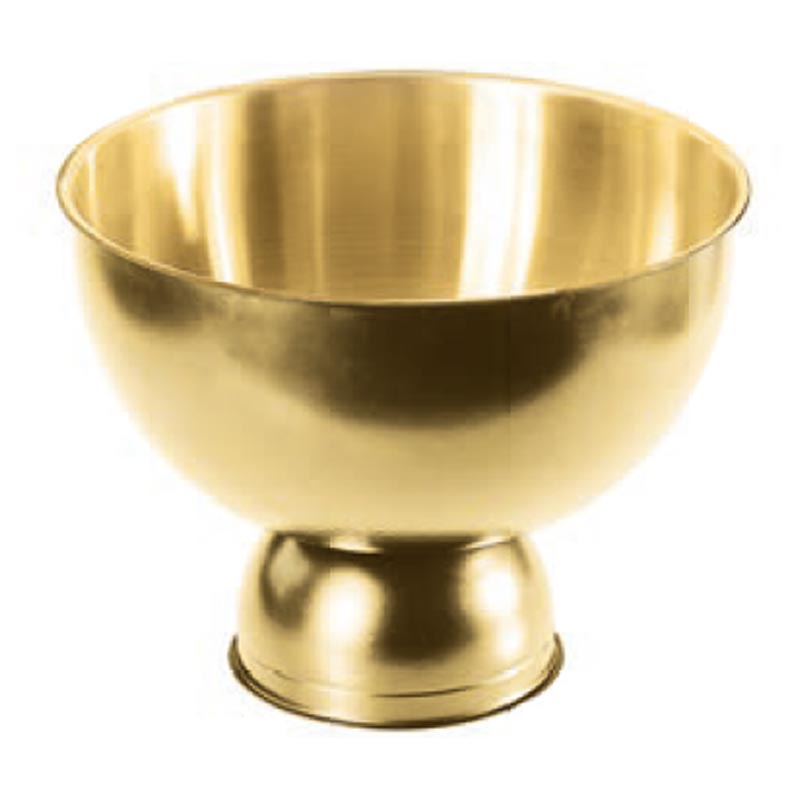 Biradlı BRD-3075 Çelik Punch Kasesi, 24x22 cm, Altın — Biradlı