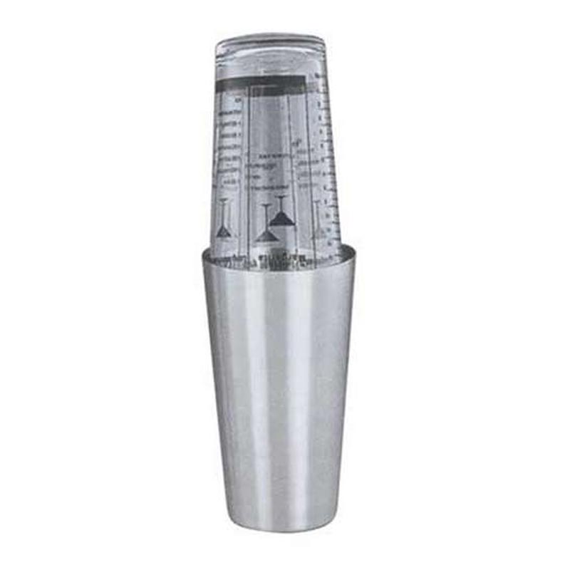 Biradlı BRD-3198 Paslanmaz Çelik Boston Shaker, 700 ml — Biradlı