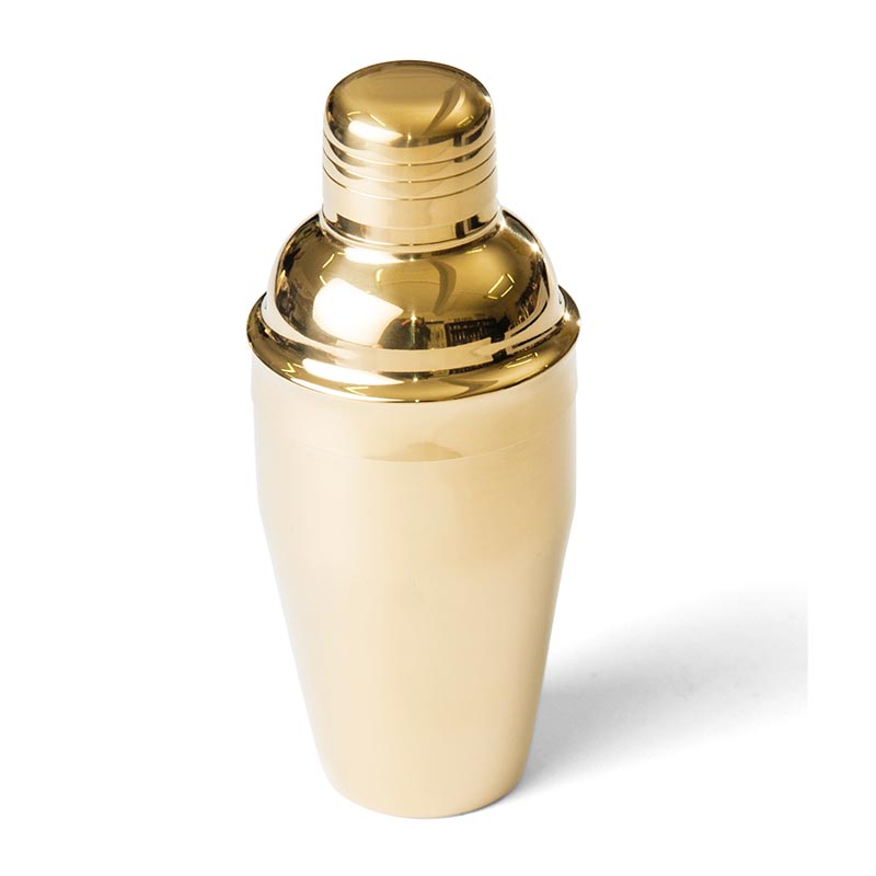 Biradlı BRD-350 Çelik Kokteyl Shaker, 350 ml, Altın — Biradlı