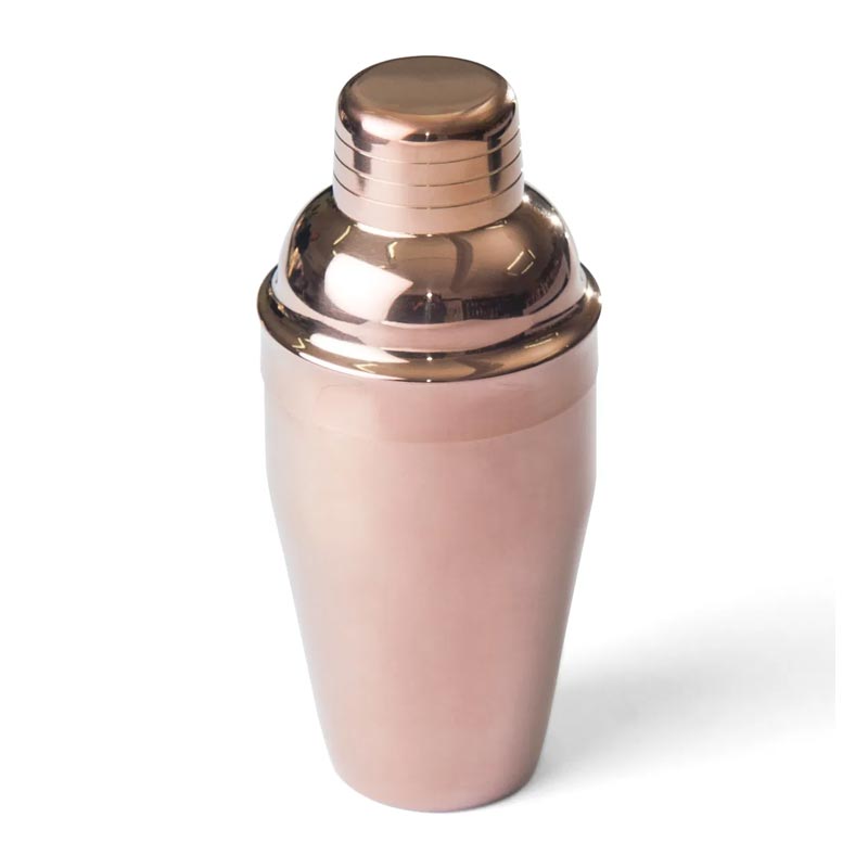 Biradlı BRD-350 Çelik Kokteyl Shaker, 350 ml, Bakır — Biradlı