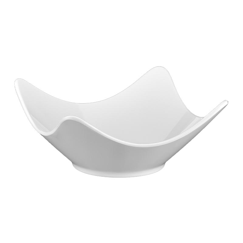 Biradlı BRD-4203 Oval Melamin Sunum Kasesi, 21x21x9 cm — Biradlı