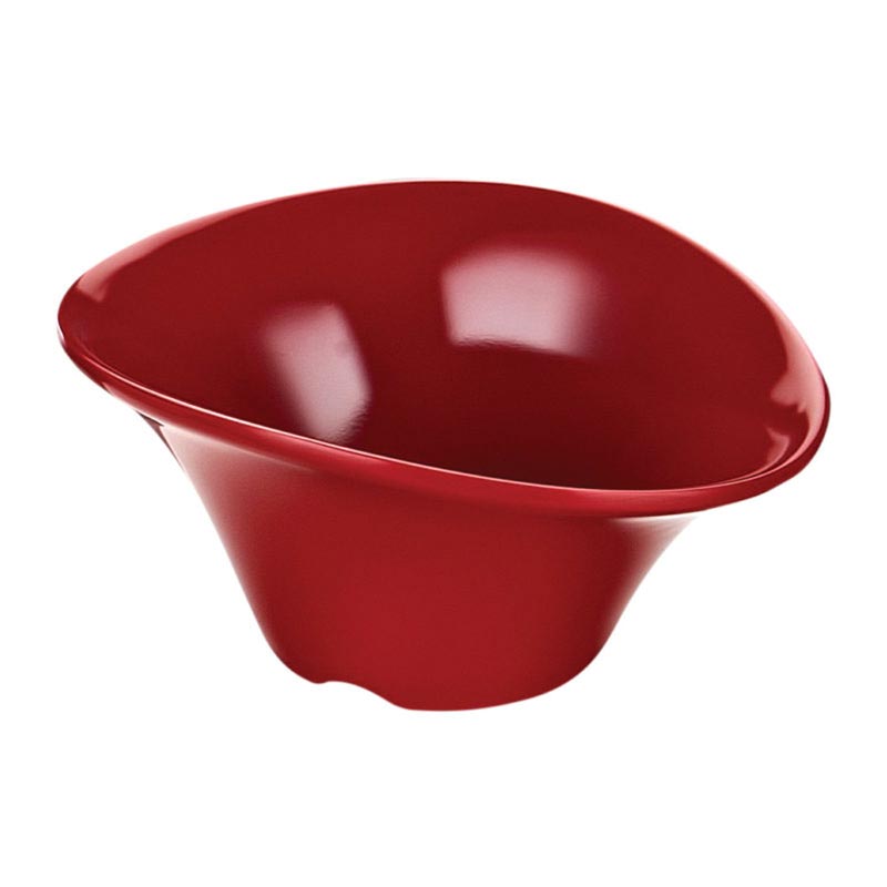 Biradlı BRD-516304 Açık Büfe Minimal Sos Tabağı, 10x8 cm, Kırmızı — Biradlı