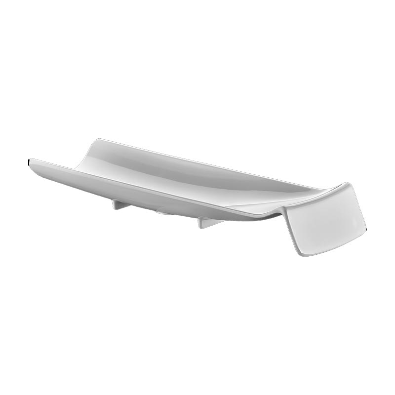 Biradlı BRD-614740 Uzun Melamin Sunum Tabağı, 36x10.5x5 cm — Biradlı