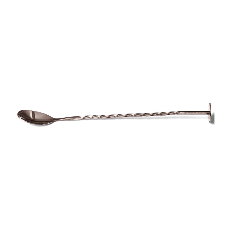 Biradlı BRD-681 Burgulu Bar Kaşığı, 27 cm, Bakır