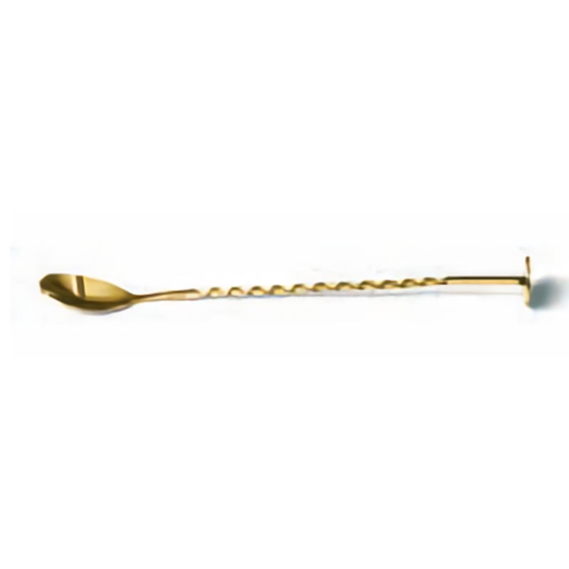 Biradlı BRD-681 Burgulu Bar Kaşığı, 27 cm, Altın — Biradlı