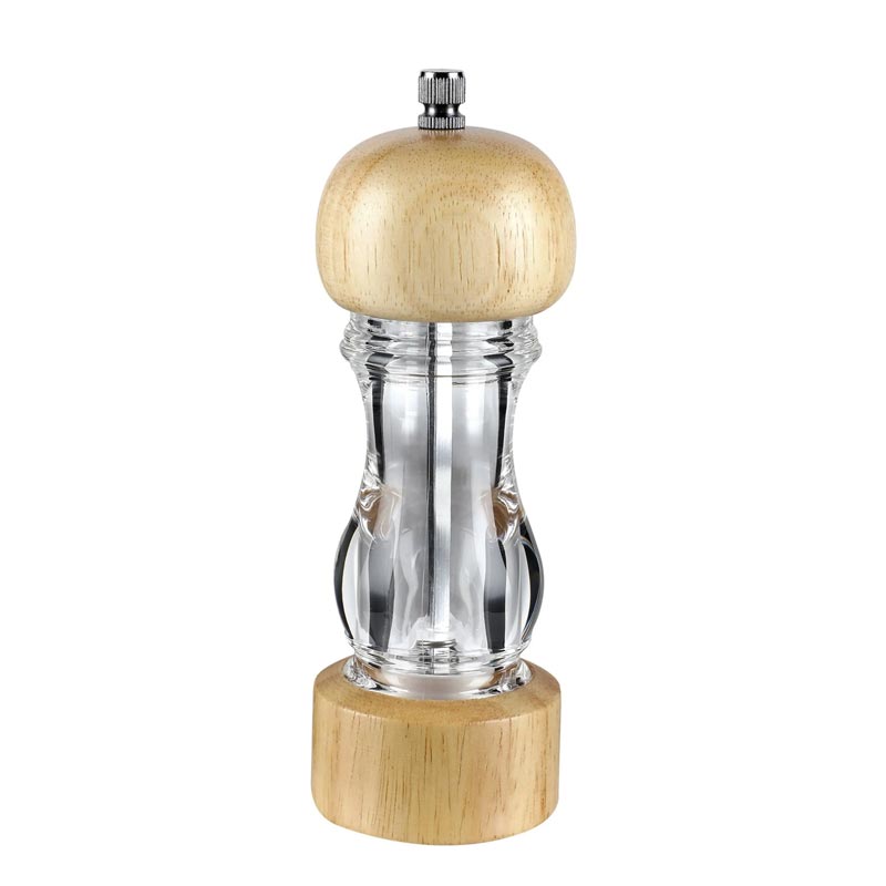 Biradlı BRD-A036 Ahşap Karabiber Değirmeni, 6x16 cm — Biradlı