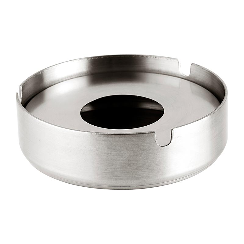 Biradlı BRD-AT04 Kapaklı Çelik Küllük, 10 cm — Biradlı