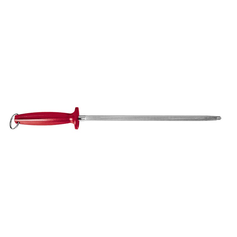 Biradlı EF-133 Plastik Saplı Yuvarlak Masat, 30 cm, Kırmızı — Biradlı