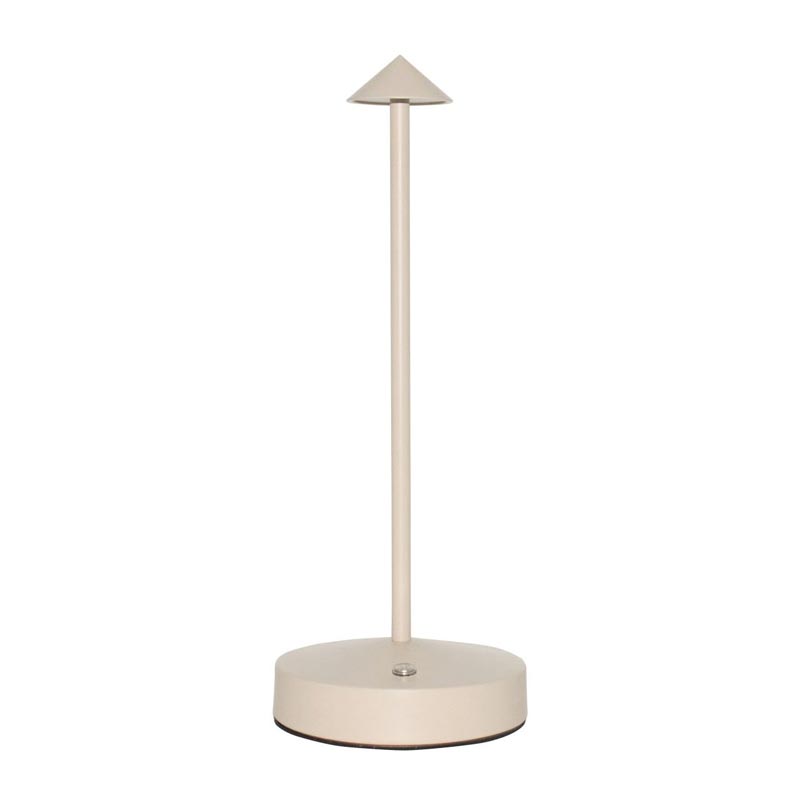 Biradlı Groovy GRV-815 Şarj Edilebilir Masa Lambası, 10.5x28 cm, Bej — Biradlı