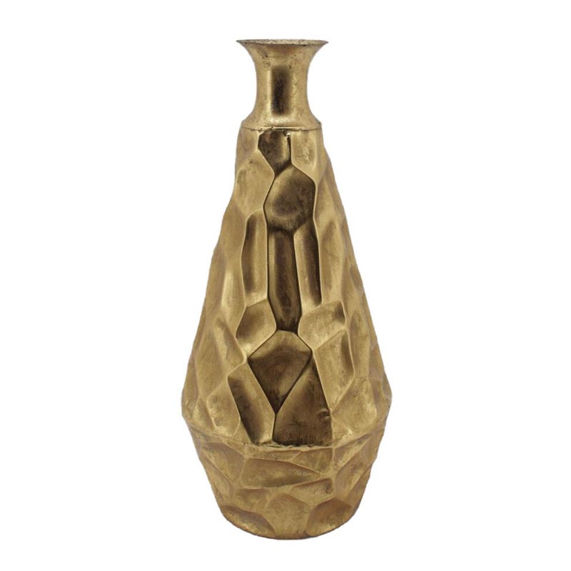 Biradlı Groovy GRV-81510 Dekoratif Metal Vazo, 22,5x22,49 cm — Biradlı