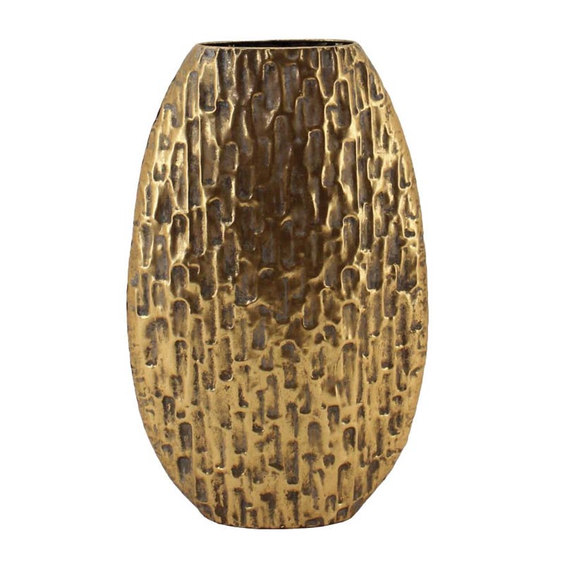 Biradlı Groovy GRV-81991 Dekoratif Metal Vazo, 30x9.5x49.5 cm — Biradlı