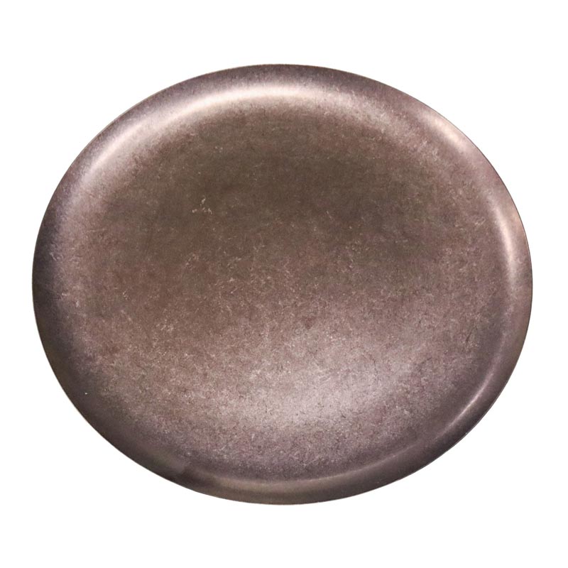 Biradlı Groovy GRV-R241003 Açık Büfe Retro Sunum Tabağı, 30x1.5 cm, Bakır — Biradlı