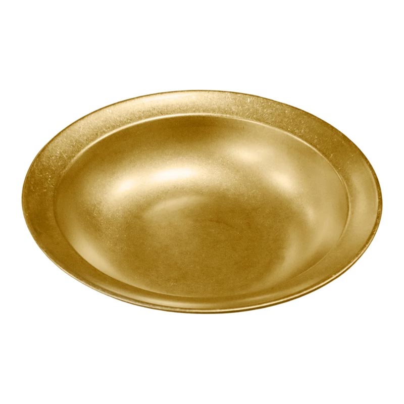 Biradlı Groovy GRV-R241013 Açık Büfe Retro Sunum Tabağı, 30x6 cm, Altın — Biradlı