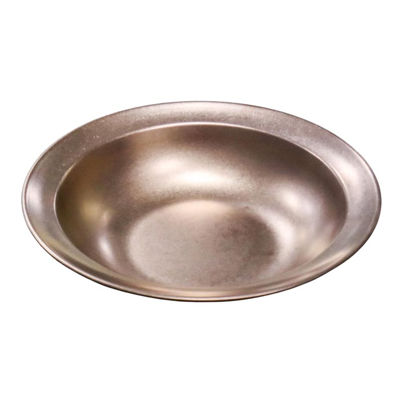 Biradlı Groovy GRV-R241013 Açık Büfe Retro Sunum Tabağı, 30x6 cm, Bakır — Biradlı