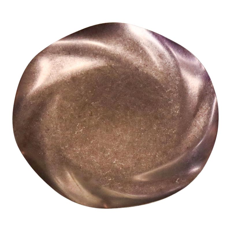 Biradlı Groovy GRV-R241025 Açık Büfe Retro Sunum Tabağı, 28x2.5 cm, Bakır — Biradlı