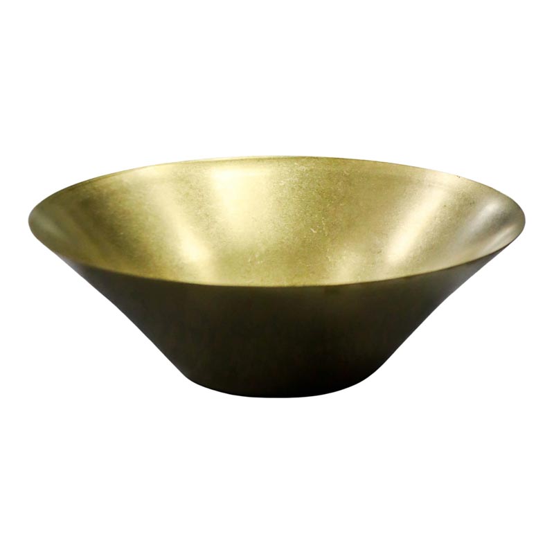 Biradlı Groovy GRV-R241027 Açık Büfe Retro Sunum Tabağı, 28x9.5 cm, Altın — Biradlı