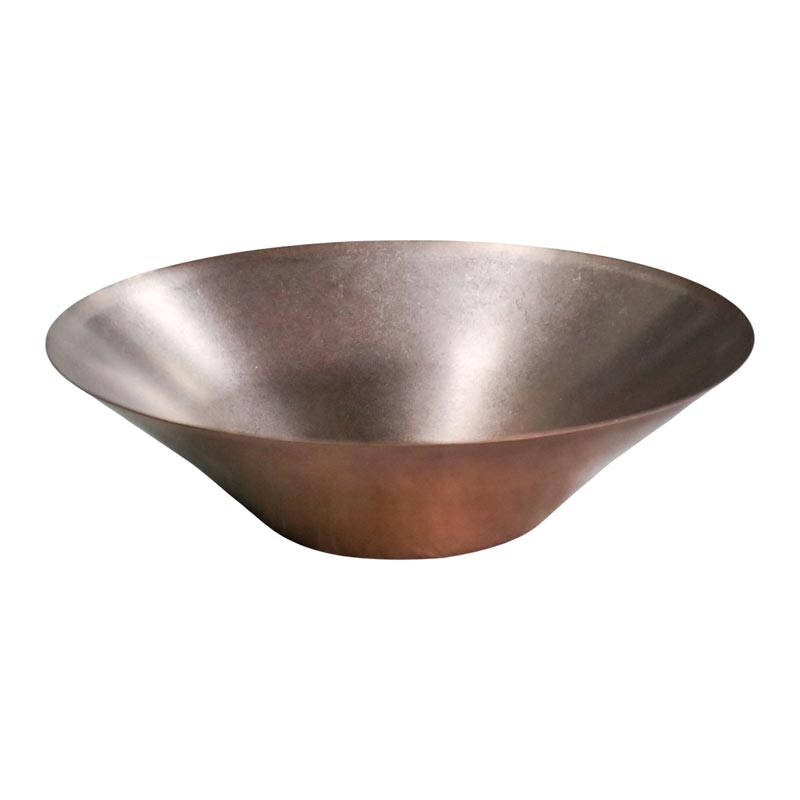 Biradlı Groovy GRV-R241027 Açık Büfe Retro Sunum Tabağı, 28x9.5 cm, Bakır — Biradlı
