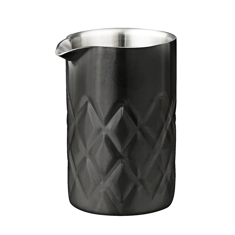 Biradlı Grovy GRV-239 Çelik Mixing Glass, 540 cc, Siyah — Biradlı